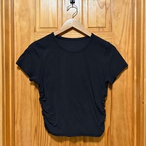 Lululemon Ruched Side Crop Top